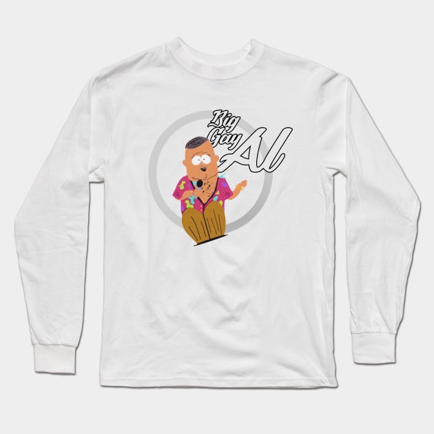 South Park - Big Gay Al Long Sleeve T-Shirt by Xanderlee7